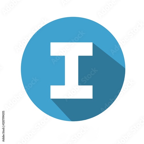 blue icon alphabet 