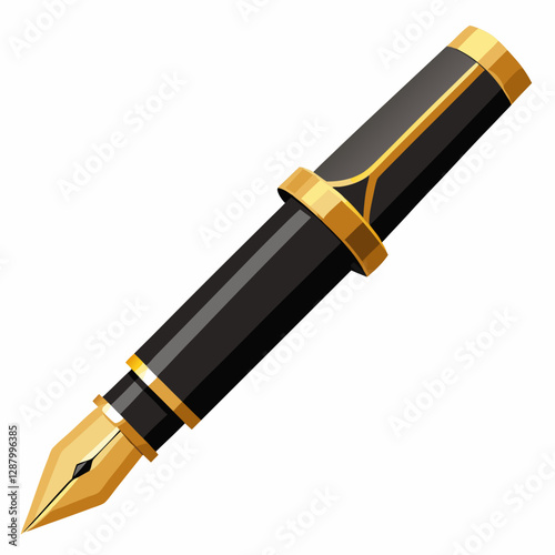 fountain pen vector
