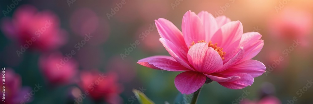 Soft petals unfolding on a velvety background, bloom, wildflowers Soft petals unfolding on a velvety background, bloom, wildflowers