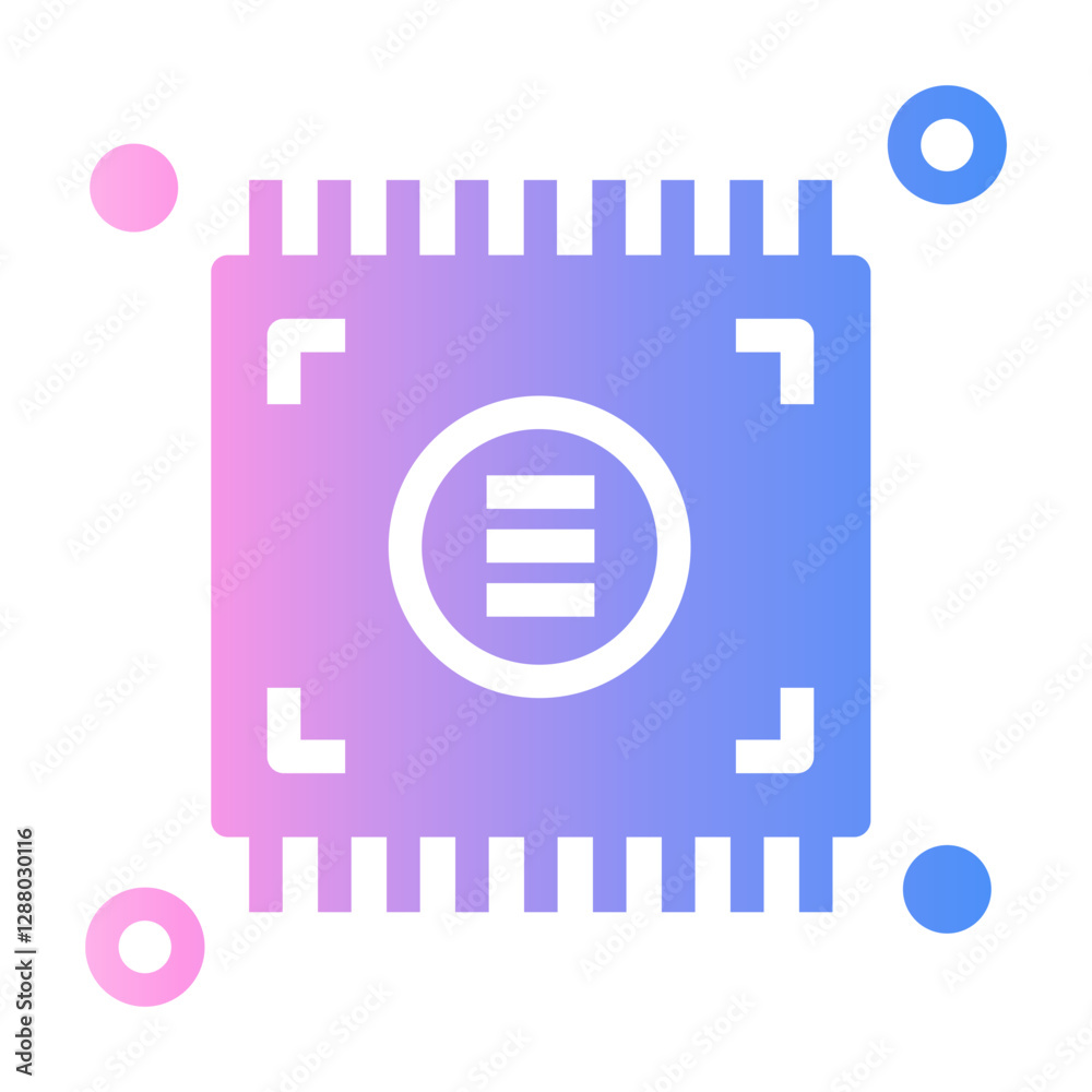 motherboard Gradient icon