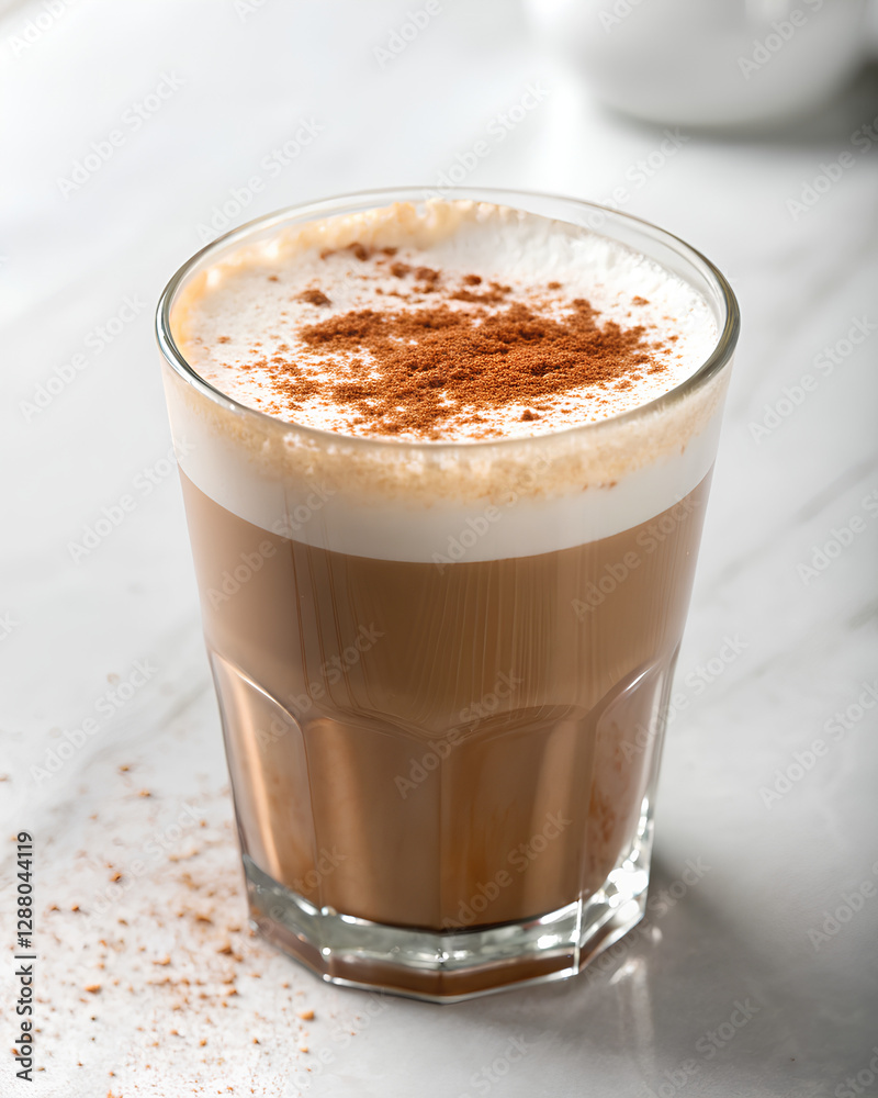 Coffee latte. on isolated white background Coffee latte. on isolated white background