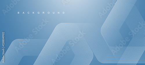 Modern medical or health care scientific abstract background with hexagons. Geometric stripe line art design for poster, brochure, cover, banner, header, website, presentation template