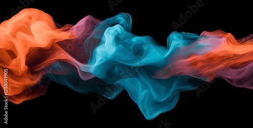 A beautiful and abstract pastel holographic background with a blurred grainy gradient, soft noise effect, and a nostalgic vintage retro feel is presented in 4K resolution