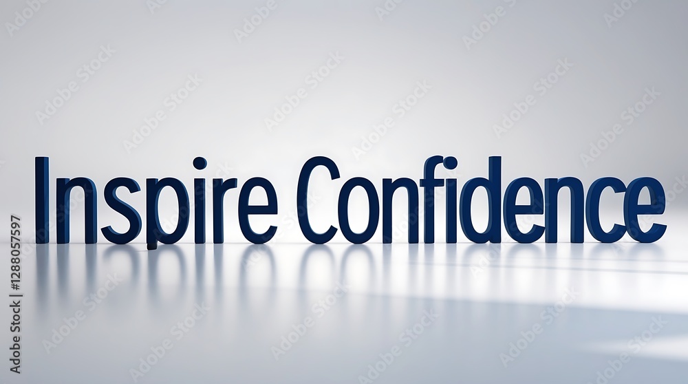Boost confidence with bold typography and a clean design in a professional space Boost confidence with bold typography and a clean design in a professional space