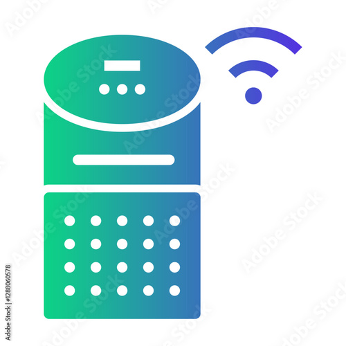 voice assistant Gradient icon