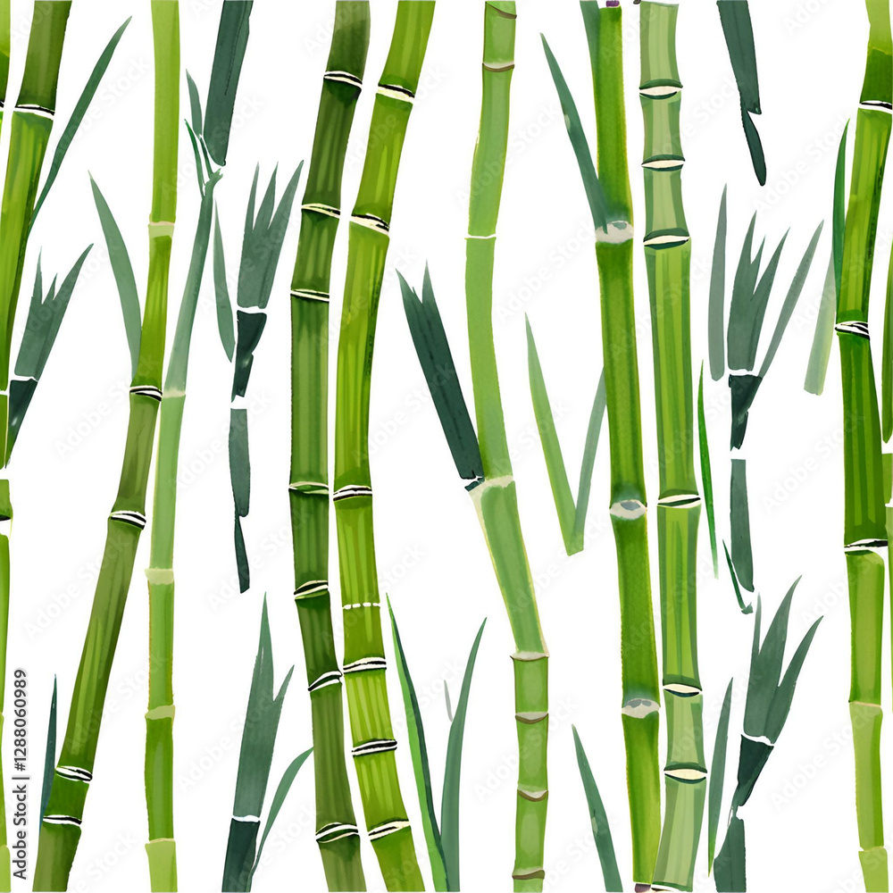 Obraz premium green bamboo background