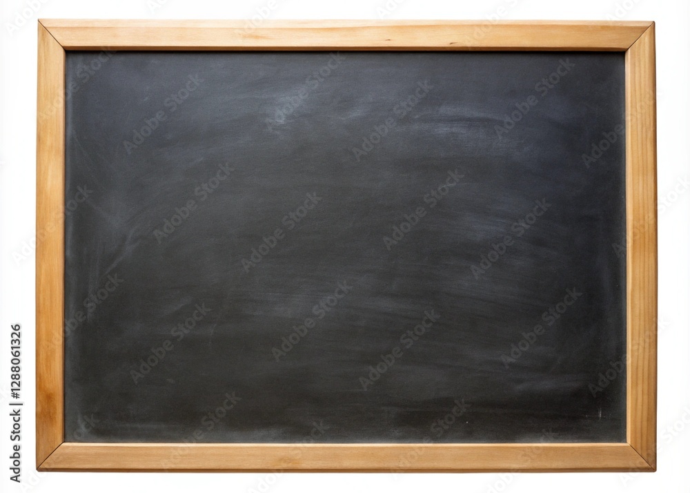 Blank Blackboard Isolated On A White Background
Blank Blackboard Isolated On A White Background