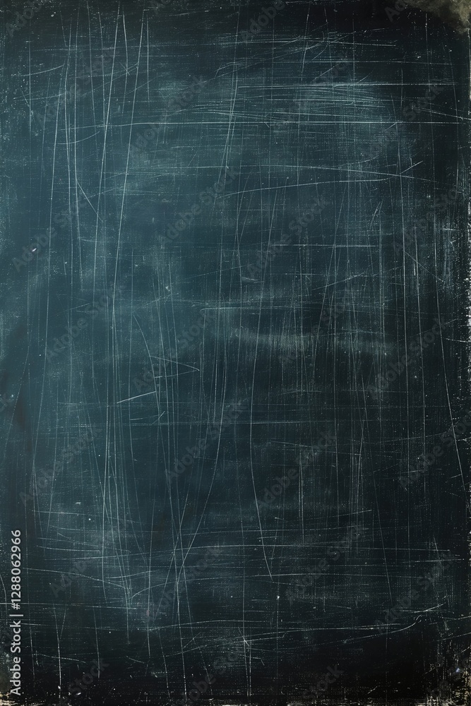 Dark green chalkboard with chalk marks and scratches. School and learning concept. Background for education projects, teaching materials and academic presentations. Banner with copy space. Dark green chalkboard with chalk marks and scratches. School and learning concept. Background for education projects, teaching materials and academic presentations. Banner with copy space.
