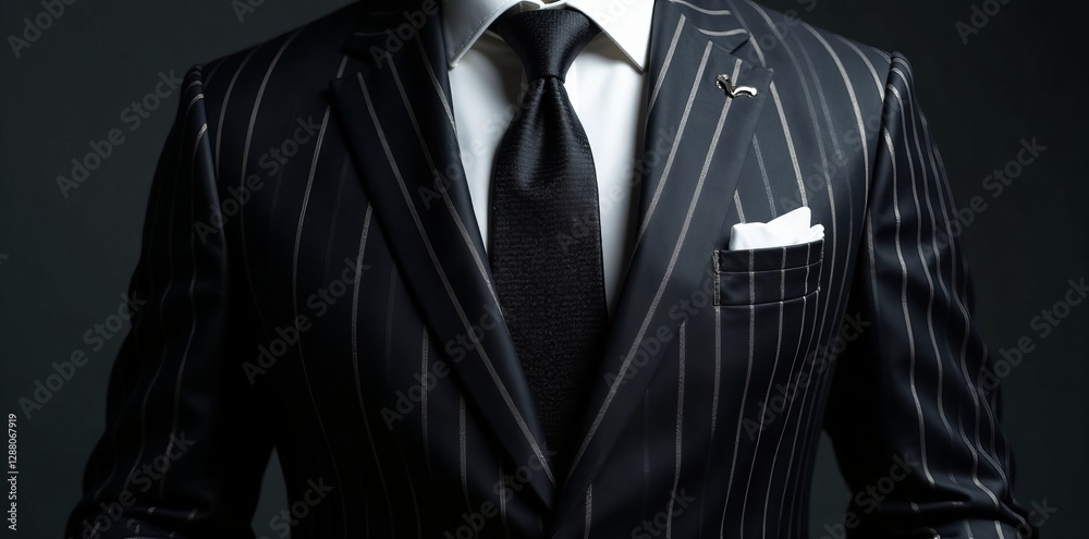 custom made wallpaper toronto digitalElegant black and white pinstripe suit pattern, suits, seamless