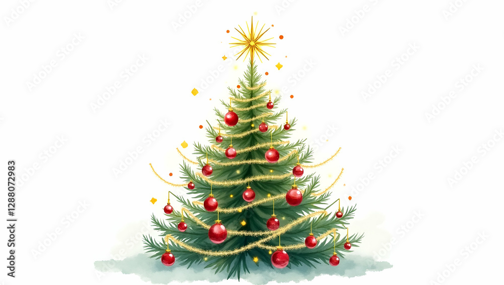 Title: Majestic Christmas Tree from a Low-Angle Perspective
Title: Majestic Christmas Tree from a Low-Angle Perspective