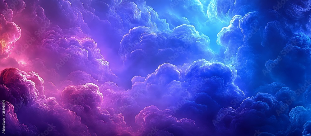 Obraz premium Colorful Storm Clouds Sky