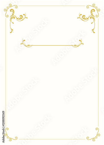 Food drink menu template vector_artboard 1