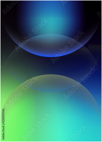 Four business posters with digital technology technology_artboard 2