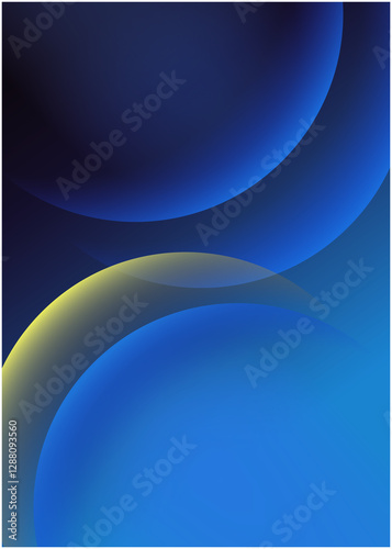 Four business posters with digital technology technology_artboard 1