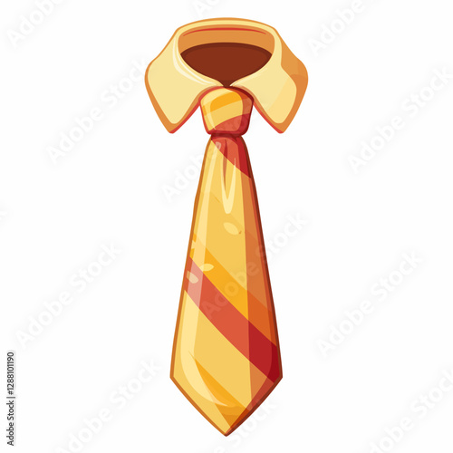 Yellow tie 