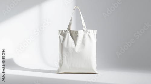 The tote can be made from a fabric or eco linen and mocked up 3d. The totebag can be isolated on a white background, and a cotton shopping bag can be made from a white cotton material for use in