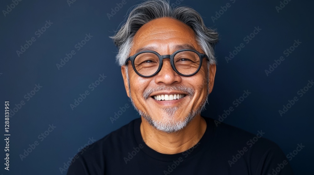 Obraz premium Man in photo