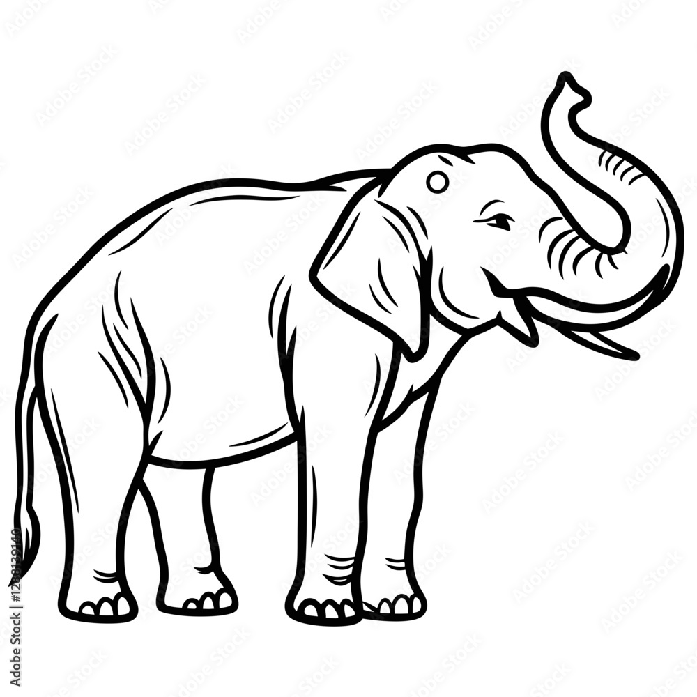 Fototapeta premium Mammoth Elephant