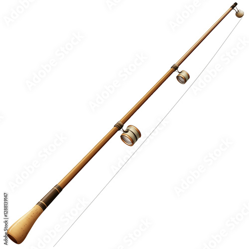 fishing rod, Transparent background, tool