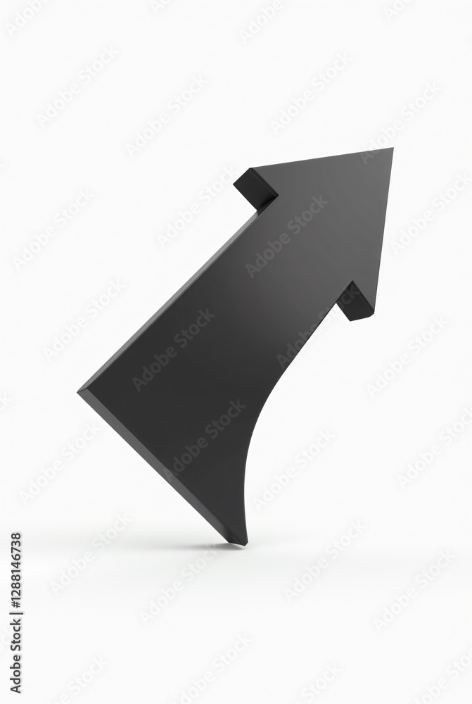 Abstract black arrow for icon Abstract black arrow for icon