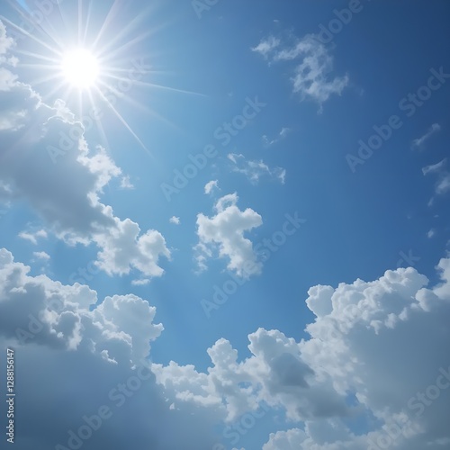 sunny sky background