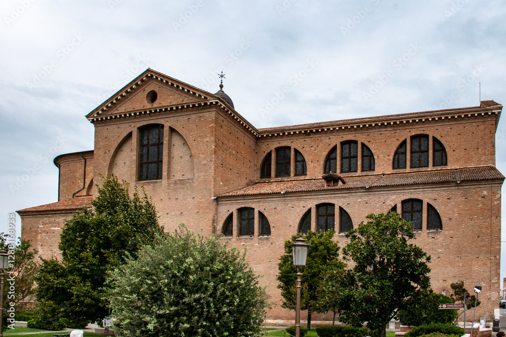 Fototapeta premium The Cathedral of Chiogga near Venice