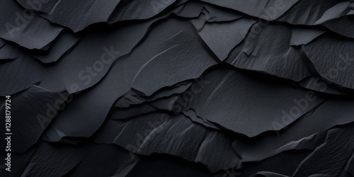 Stunning black sand dunes create a mesmerizing landscape perfect for a serene wallpaper backdrop