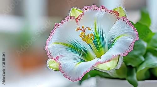 Vibrant flower bloom indoor garden photography natural light close-up beauty