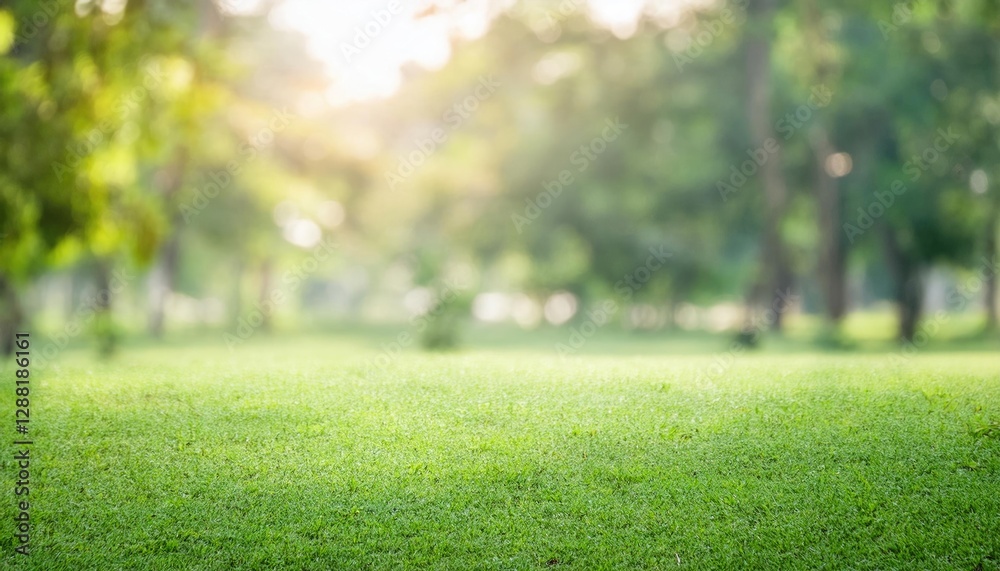 Fototapeta premium blur natural and light background in the park