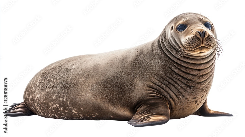 Fototapeta premium Adorable Young South American Fur Seal Pup