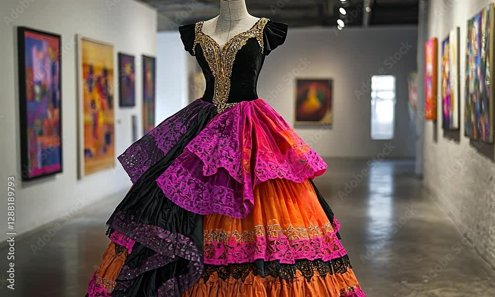 modernized tehuana dress mexican attire video