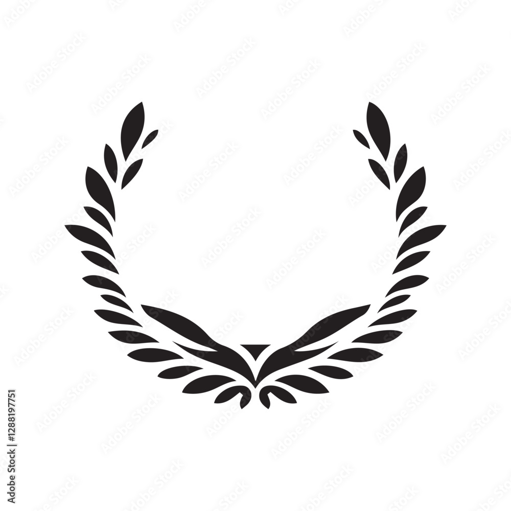 Creative Round Floral Frame Silhouette Vector | Elegant Border Design Creative Round Floral Frame Silhouette Vector | Elegant Border Design