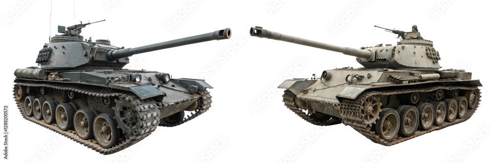 Tank isolated on transparent background Tank isolated on transparent background