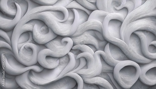 seamless abstract texture featuring soft gray organic patterns on a neutral background creating a modern and versatile design