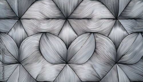 Abstract geometric grey linear square seamless. Vector Repeating Texture.