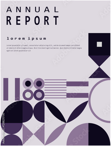 mosaic annual report template.
elegant annual report vector.
colorful mosaic annual report.
report cover mosaic.
aesthetic report cover template