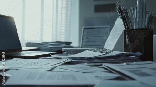 Money laundering compliance audit in a financial firm. Featuring scrutiny and compliance