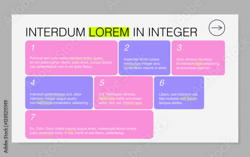 Professional and clean vector slide template for presentations. This file is perfect for business, marketing, and data-driven presentations. Use it for any print and digital materials
