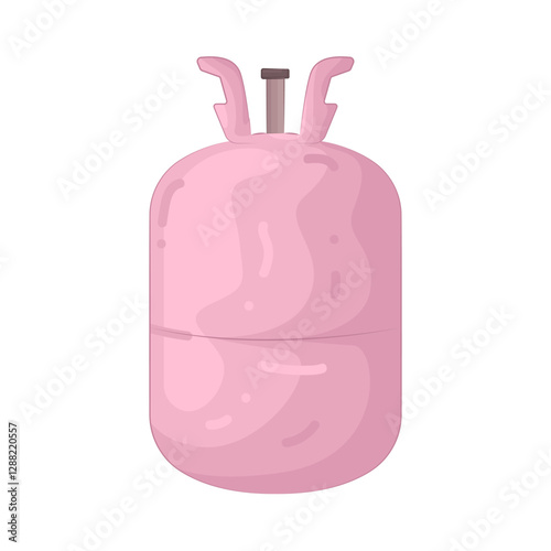 Illustration of Helium Gas Tank