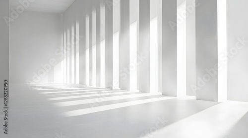 minimalist white architecture interior design