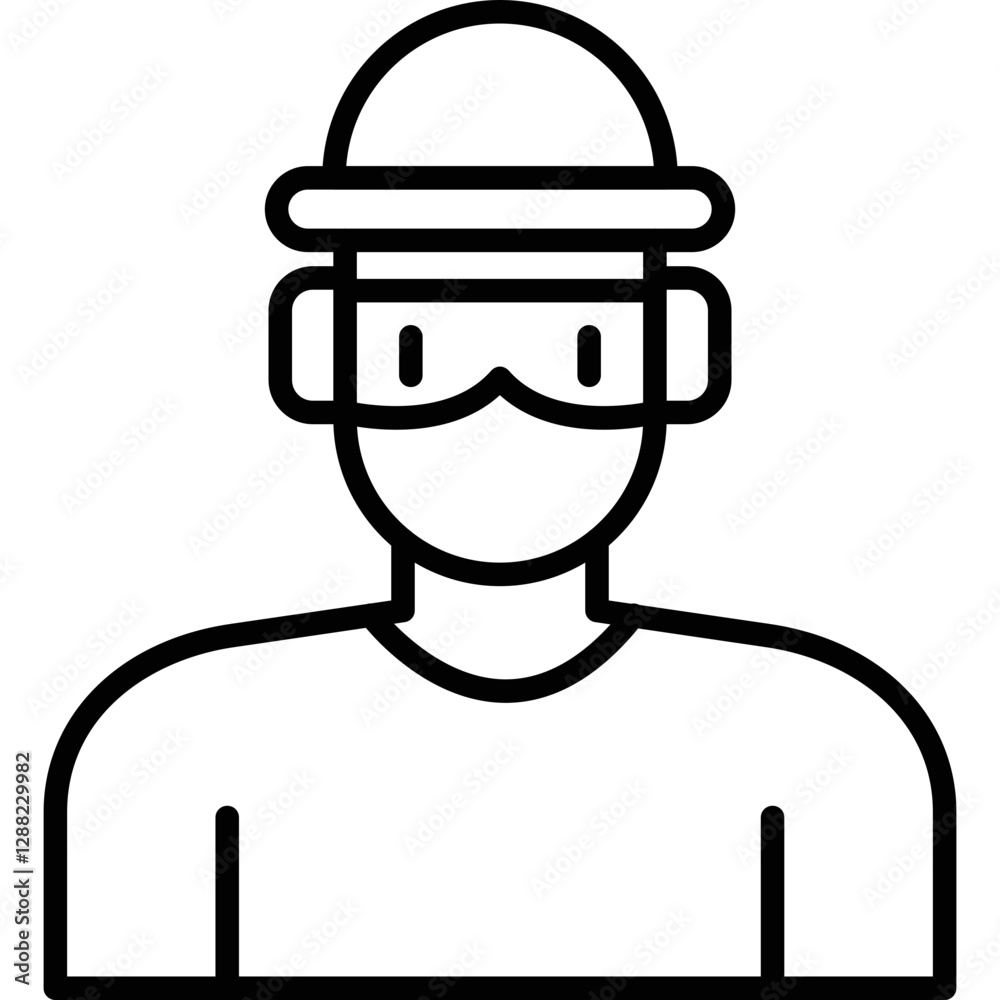 Criminal Icon Vector Element Criminal Icon Vector Element