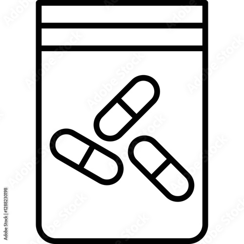 Drugs Icon Vector Element