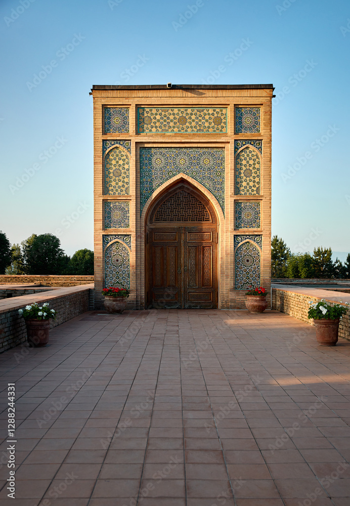 Fototapeta premium Ulugh Beg Observatory in Samarkand, Uzbekistan