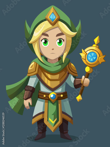 witch doctor from a magical computer game