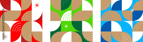 Geometric pattern background	