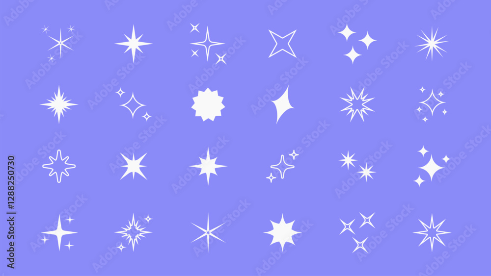 Set of original star sparkle shapes. Abstract shine effect vector sign. Retro futuristic bright vector icons collection. Glowing light effect, twinkle templates stars and bursts, shiny flash. Set of original star sparkle shapes. Abstract shine effect vector sign. Retro futuristic bright vector icons collection. Glowing light effect, twinkle templates stars and bursts, shiny flash.