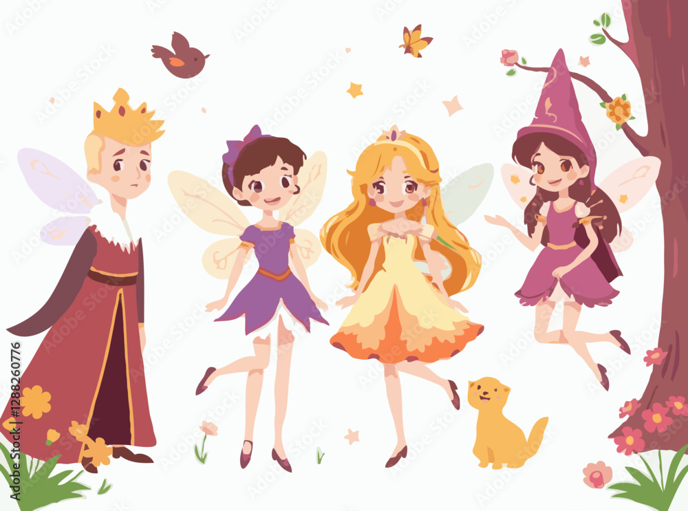 Enchanting Fairytale Characters for Children's Stories Enchanting Fairytale Characters for Children's Stories