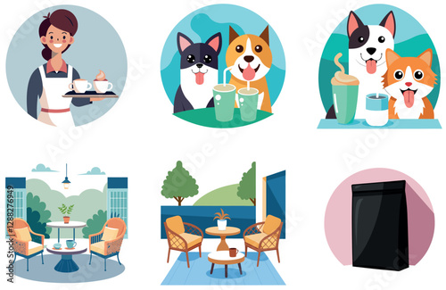 Confident Speaker.  Powerful Business Bundle. Coffee Collection Stickers