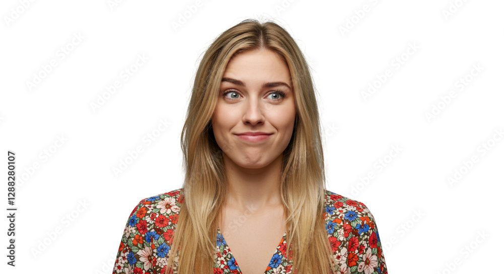 portrait of a young woman