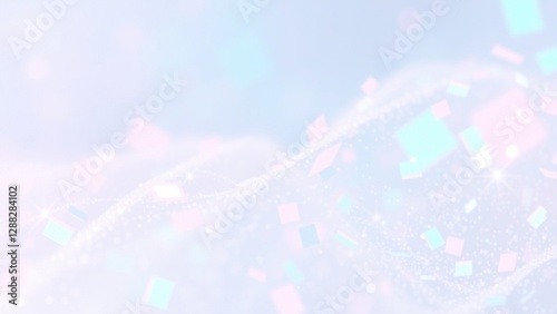 abstract background with bokeh